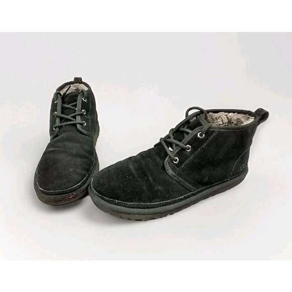 UGG Neumel Casual Classic Suede‎ Ankle Chukka Boots Men’s Size 11 Black main image 6